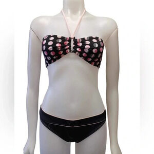 Gossip 2 Piece Black & Pink Bikini  Size Small